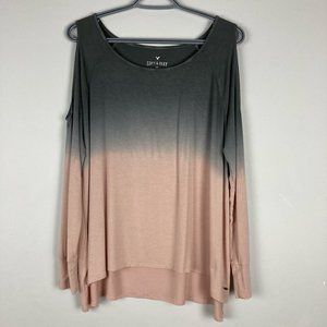 American Eagle Soft & Sexy Cold Shoulder Top